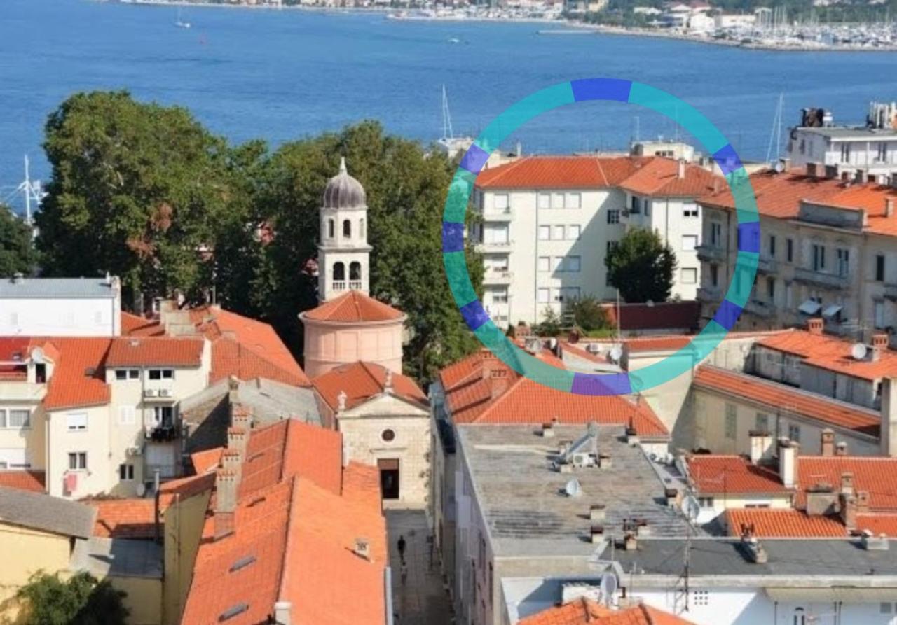 City center. Beautiful 130m2 apartmant, sea view Zadar Extérieur photo